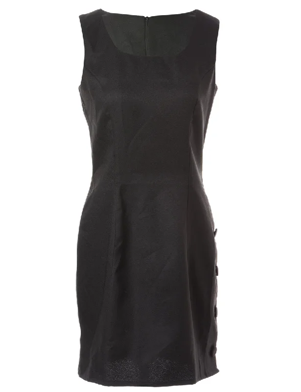 Now or Never Label Black Short Dress