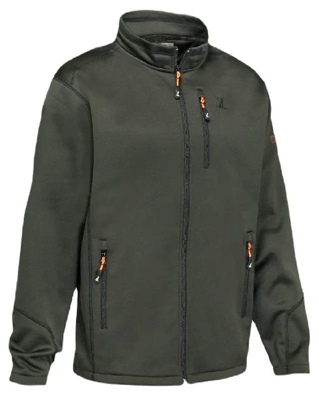 Shop and Save Percussion Zipped Softshell Jacket