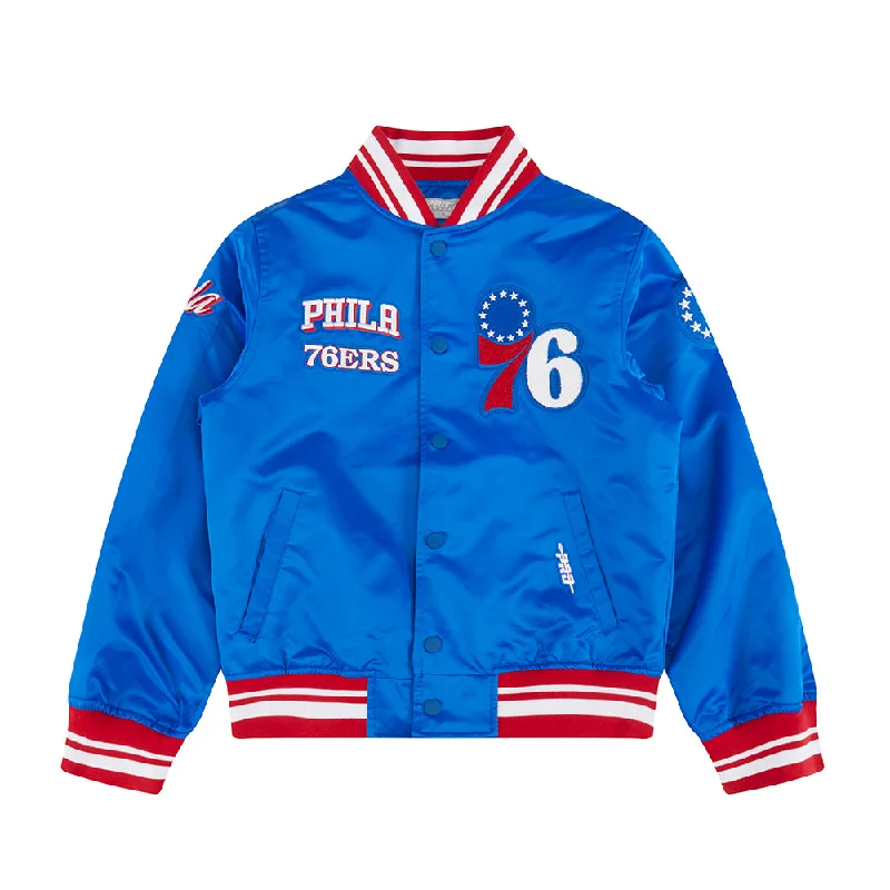Deal Explosion NBA PHILADELPHIA 76ERS RETRO CLASSIC BIG BOYS RIB SATIN JACKET (ROYAL BLUE/RED) Deal Explosion NBA PHILADELPHIA 76ERS RETRO CLASSIC BIG BOYS RIB SATIN JACKET (ROYAL BLUE/RED)