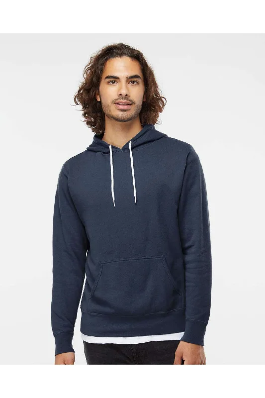 Inventory Reduction Independent Trading Co. Mens Hooded Sweatshirt Hoodie w/ Pouch Pocket - Slate Blue Inventory Reduction Independent Trading Co. Mens Hooded Sweatshirt Hoodie w/ Pouch Pocket - Slate Blue