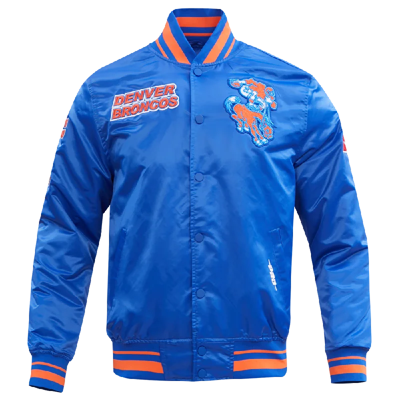 Weekend Deals to Make You Happy NFL DENVER BRONCOS RETRO CLASSIC MEN'S RIB SATIN JACKET (ROYAL BLUE/ORANGE) Weekend Deals to Make You Happy NFL DENVER BRONCOS RETRO CLASSIC MEN'S RIB SATIN JACKET (ROYAL BLUE/ORANGE)