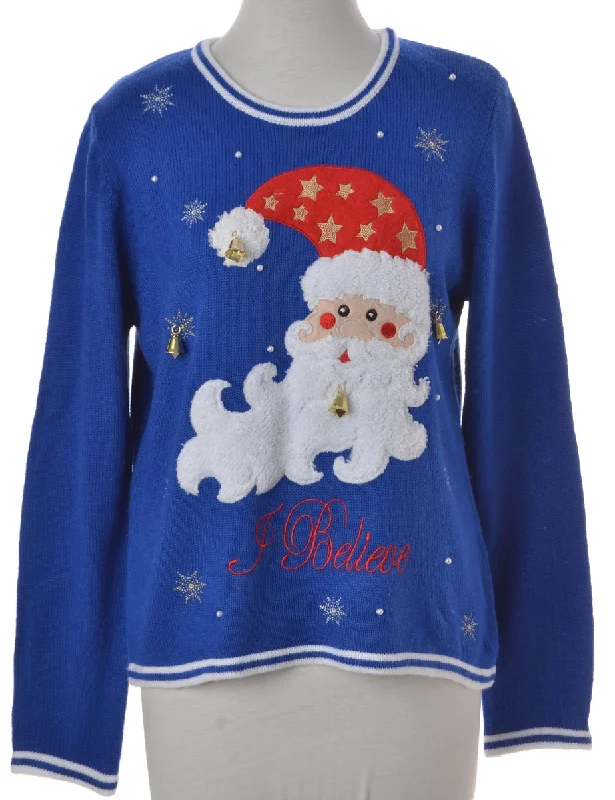 Blowout Sale Label Christmas Jumper With Bells