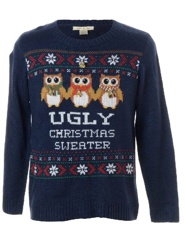 Price Fest Label Christmas Jumper With Bells