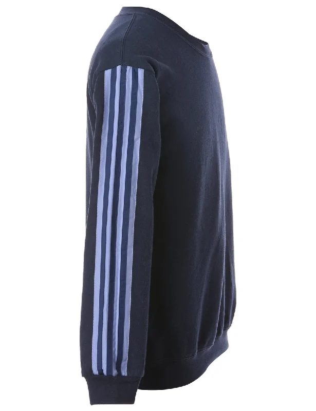 Unmissable Offer Label Corey Branded Stripe Sleeve Sweatshirt
