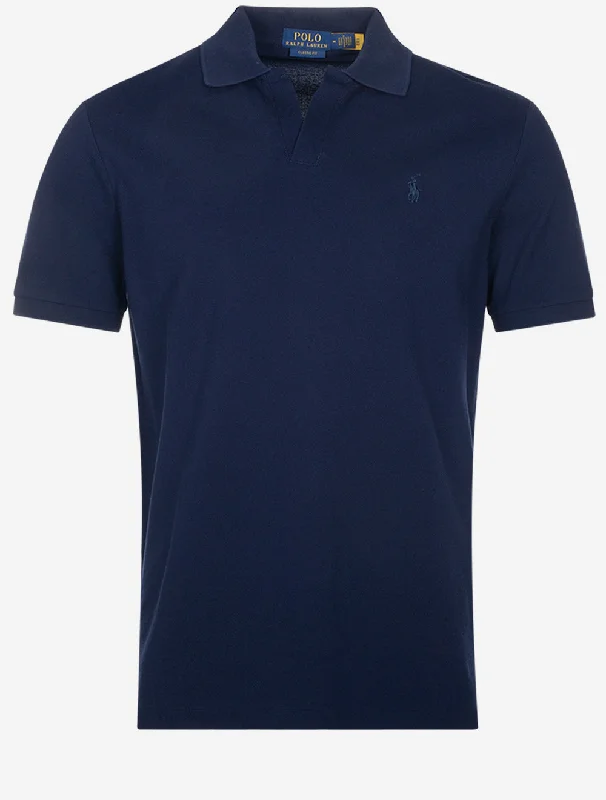 Year-End Sale Stretch-Poloshirt mit klassischer Passform, Cruise Navy