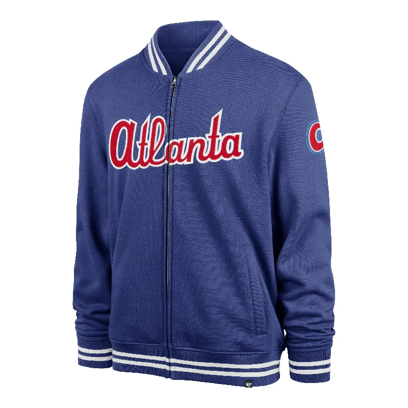 Weekend Deals That Wow ATLANTA BRAVES COOPERSTOWN WAX PACK PRO CAMDEN '47 TRACK JACKET