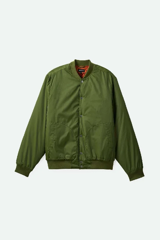 Weekend Offers That Impress Dillinger Flight Bomber Jacket - Cypress Green