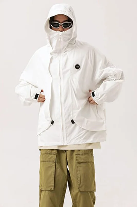 Weekend Deals That Dazzle Hiking Windbreaker In White