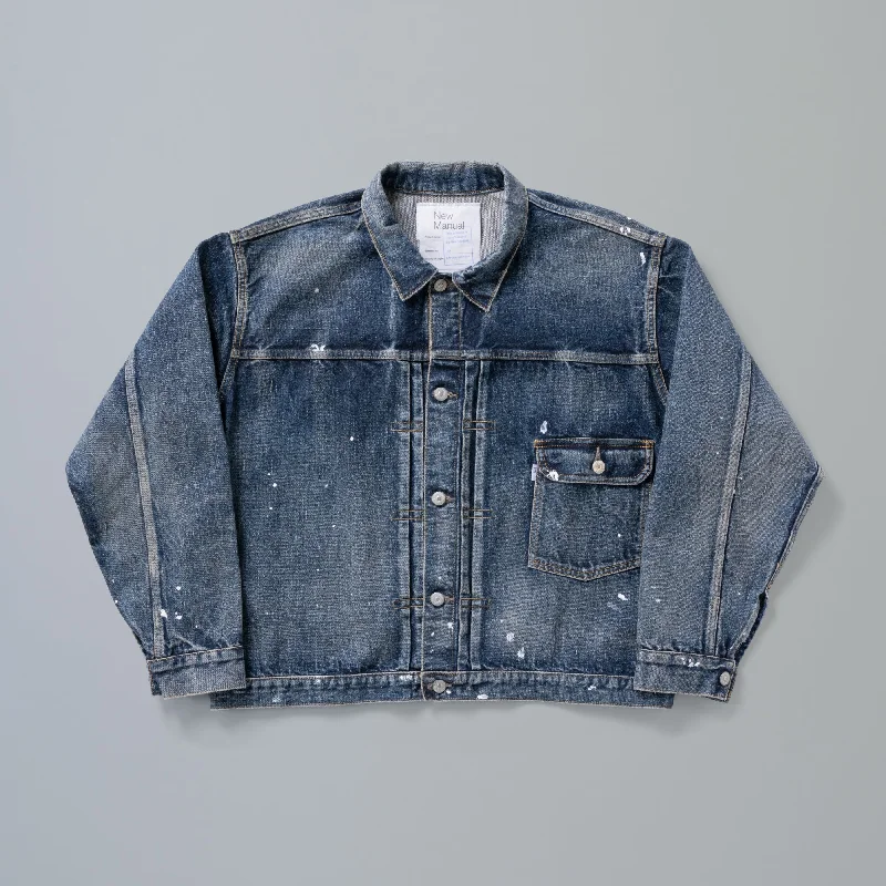 Weekend Deals That Impress New Manual×KAPTAIN SUNSHINE Collaboration Denim T-BACK Jacket