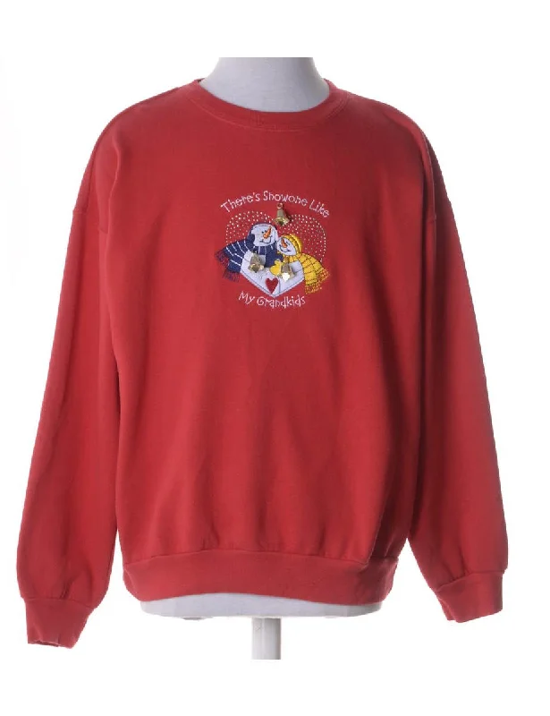 Reduced Prices Label Christmas Sweatshirt With Bells