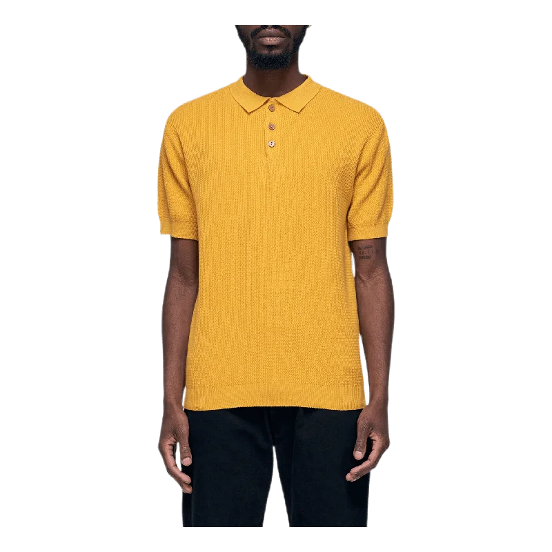 Weekend Savings Spectacle Sweater Short Sleeve Gnesta Yellow