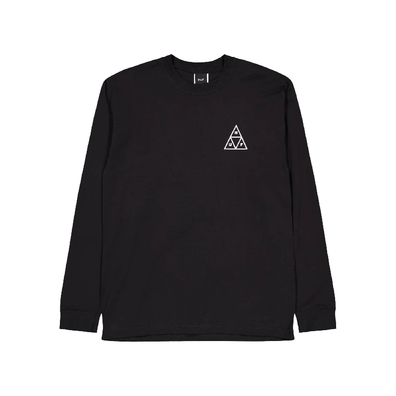 Bargain Prices Huf Set Tt L/s Tee Black