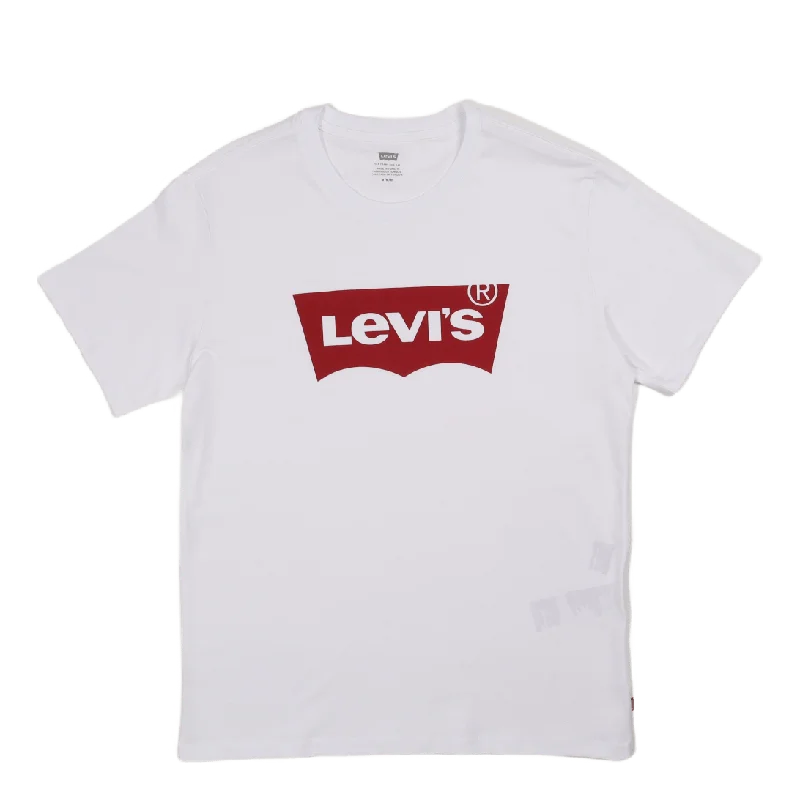 Deep Discounts Graphic Setin Neck Hm Graphic White