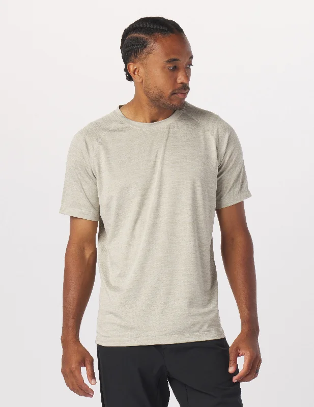 Crazy Savings Motivator Raglan Tee: Linen