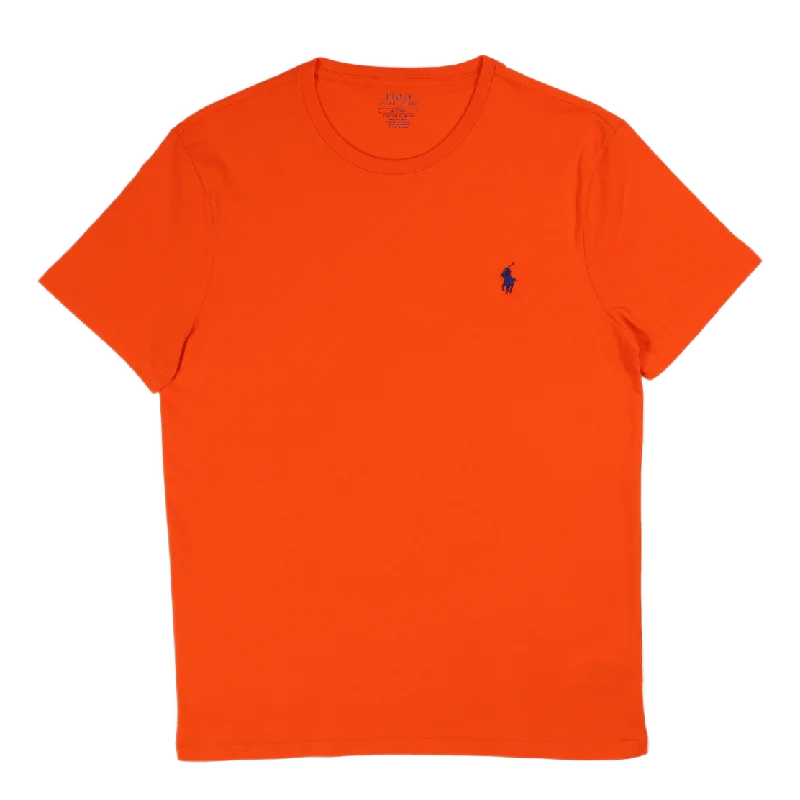 Best Deals Polo Ralph Lauren Custom Slim Fit Jersey Crewneck T-Shirt